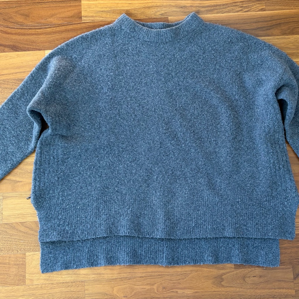 360 Sweater Cashmere Charcoal